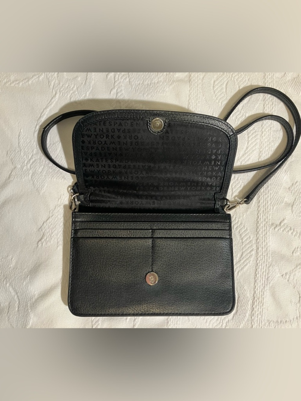 Genuine Leather Crossbody Purse/Wallet - Picture 2 of 7